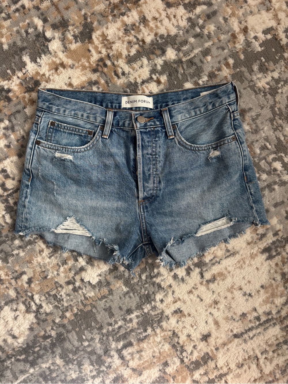 Denim Forum Ex Boyfriend Shorts